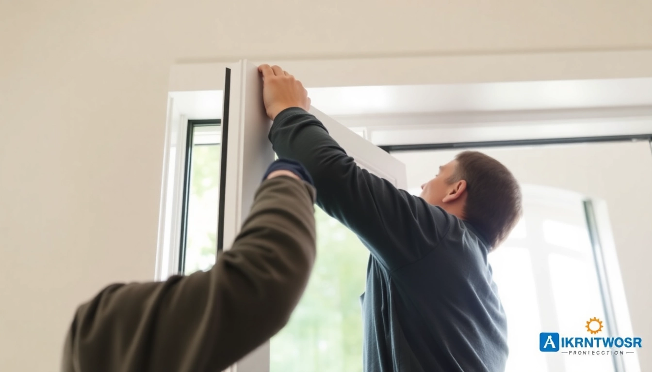 Efficient replacement window installers near me upgrade a modern home with energy-saving glass.