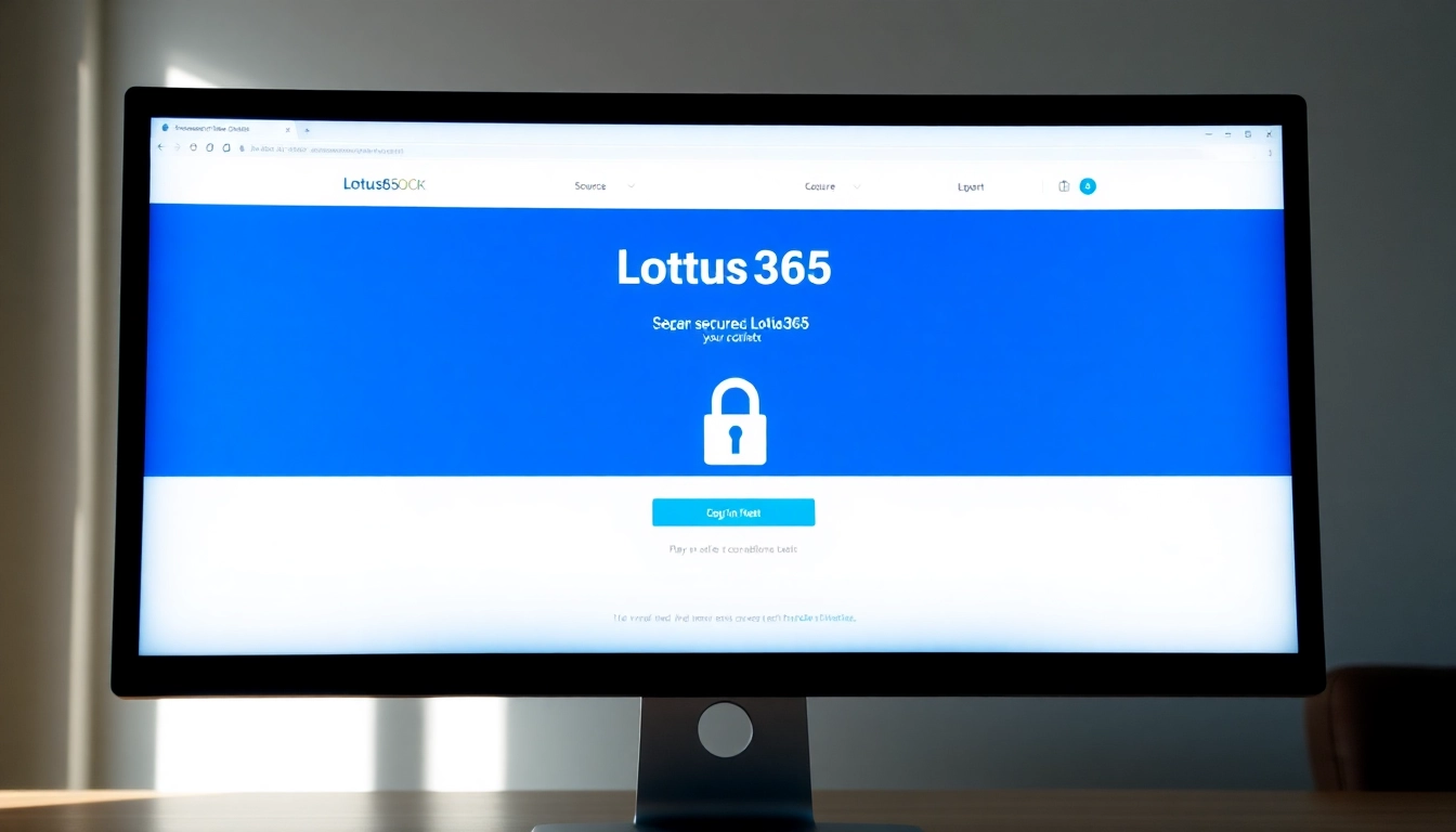 Secure login interface for Lotus365 Book emphasizing password change and user ID management, with clear security icons and user prompts.