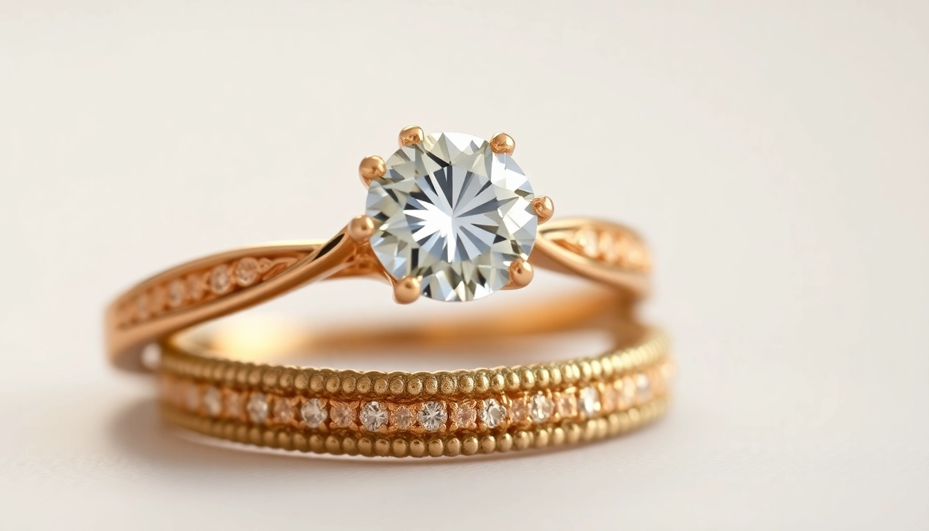 Designing custom engagement rings with unique diamond settings for special moments